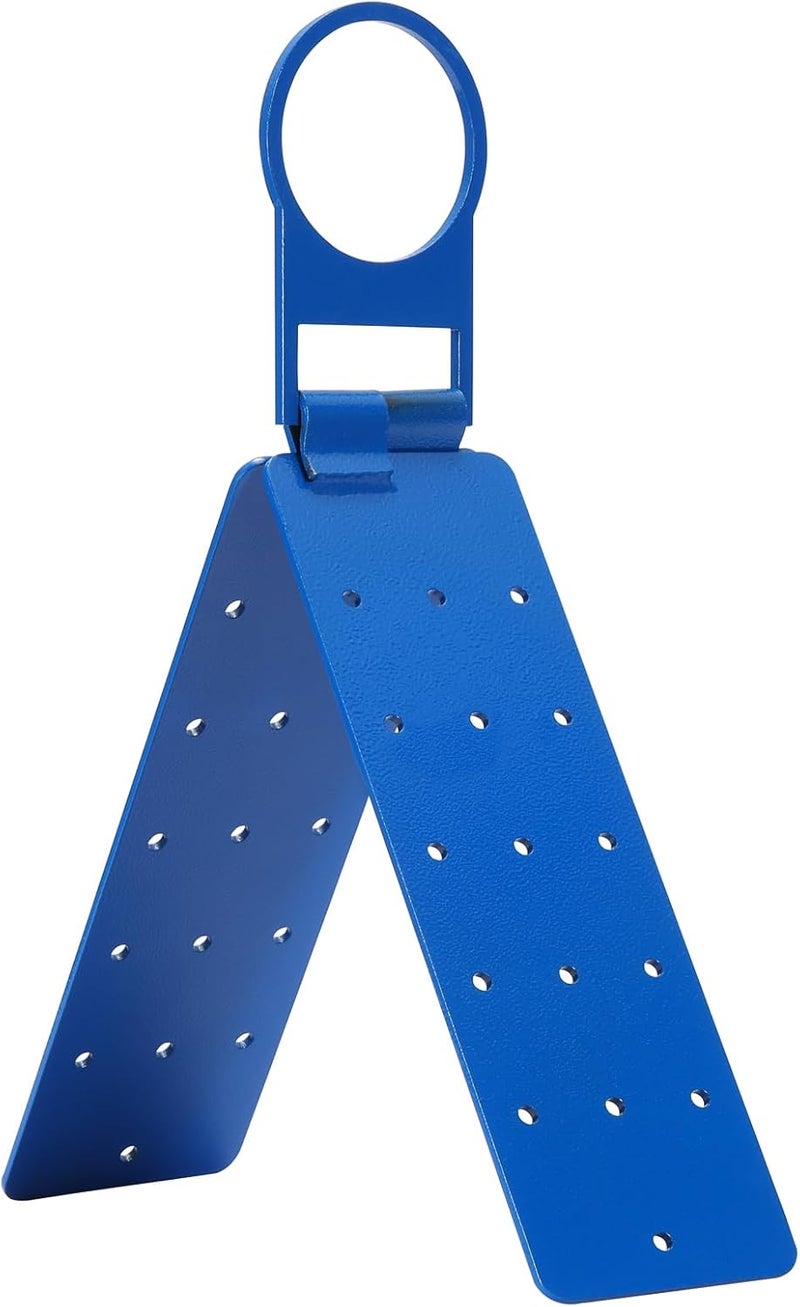 Harqa Blue Roof Anchor Bracket, Fall Arrest System – Connects to Wood Surfaces with Roofing Harness Safety Kit, ANSI OSHA Compliant, Durable Steel Adjustable Connector (Blue-Anchor) - Image 1